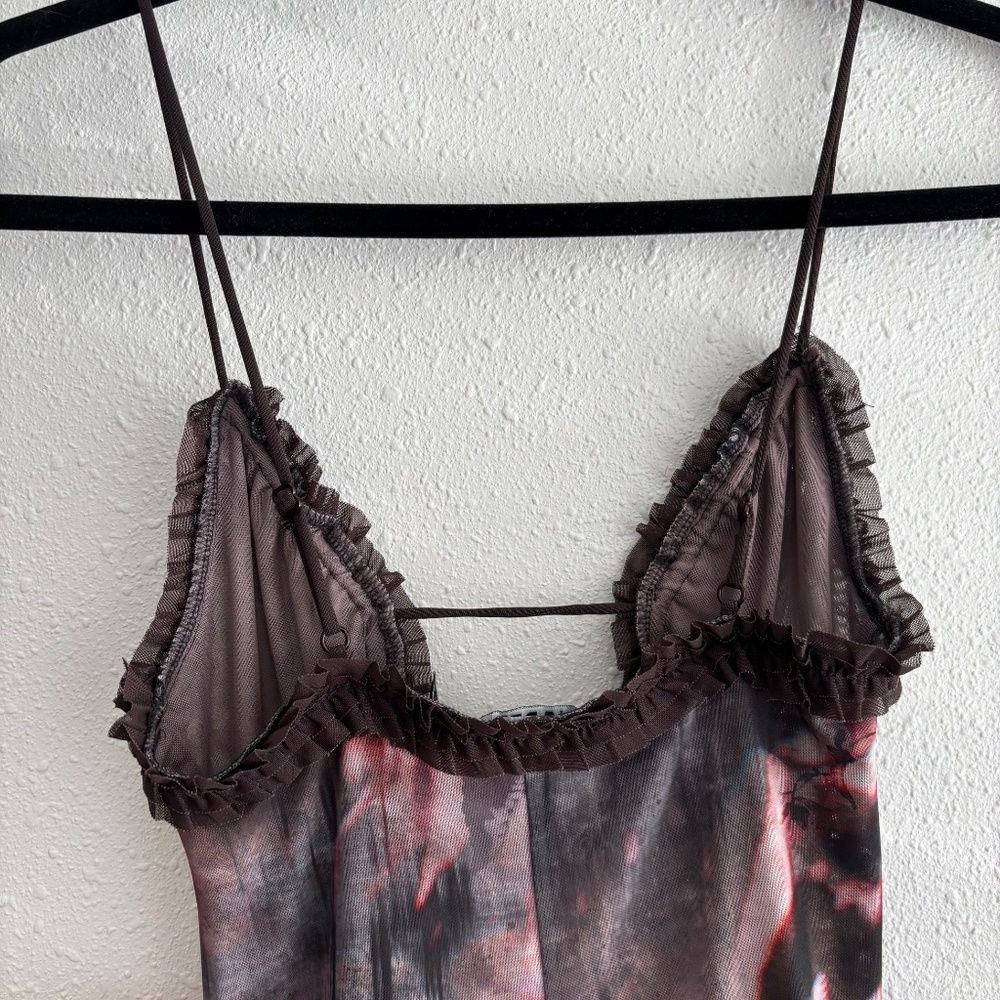 Jaded London Black and Purple Mini Dress - Picture 6 of 8